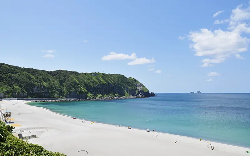 神津島の長浜海岸